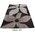 Polyester 1200D Silk Shaggy Carpet with Fantastic Pattern